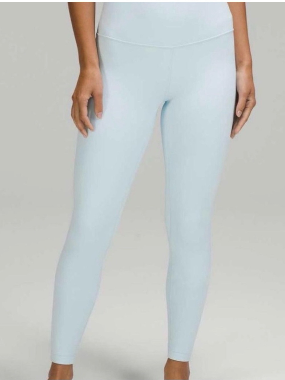Lululemon ice blue Leggings! NWOT So pretty!